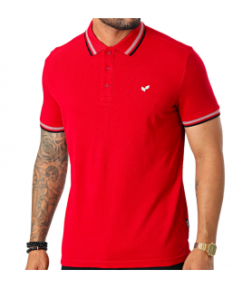 KAPORAL Polo Rayoc Rouge