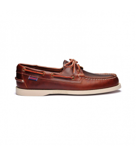 DOCKSIDES PORTLAND WAXED BROWN