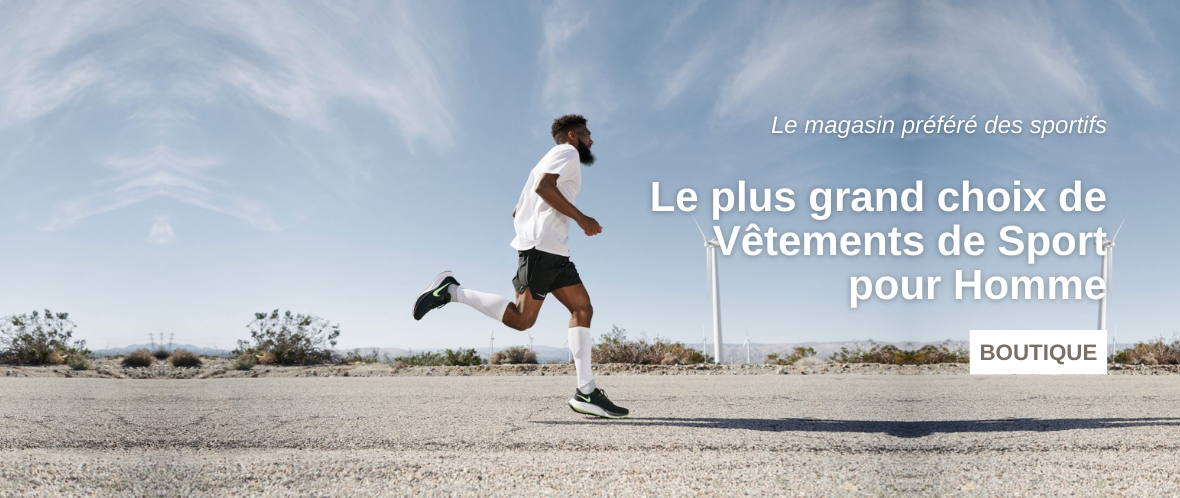 Ensemble de Vêtement Sport Homme - Fitness Running - Noir